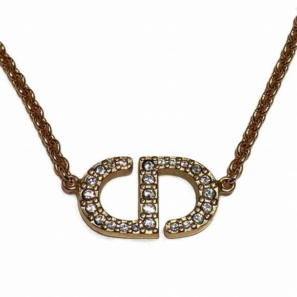 Christian Dior necklace approximately 44cm total weight 7.0g